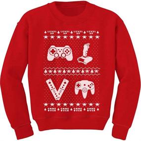 img 4 attached to 👕 Shop Tstars Christmas Sweater Sweatshirt Medium Boys' Clothing: Fashion Hoodies & Sweatshirts