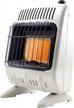 multi-functional 10,000 btu radiant propane heater with vent-free technology by mr. heater logo