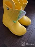 img 1 attached to Crocs Unisex Kids Outdoor Handle Boots for Little Boys' Shoes review by Khaled Ribeiro