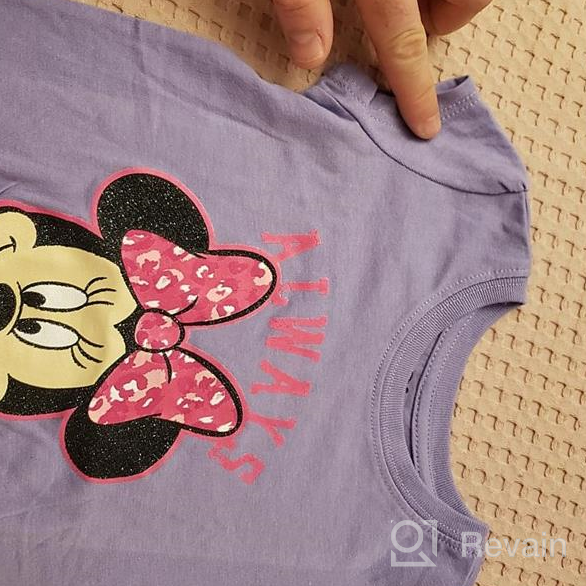 img 1 attached to Disney Little Toddler Minnie T Shirt: Girls' Clothing and Tops That Will Delight review by Stephanie Johnson