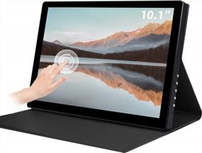 img 4 attached to Thinlerain T-101-TOUCH Portable Touchscreen External with Built-In 🖥️ Speakers - 1920X1200 Resolution, 60Hz, Touchscreen, Wall Mountable, HD, HDMI