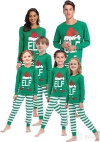 img 2 attached to Matching Pajamas Christmas Sleepwear Clothes Apparel & Accessories Baby Boys -- Clothing