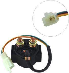 img 3 attached to Reliable AHL Starter Solenoid Relay for Honda VT1100C Shadow 1100 1989-1996: Ensuring Smooth Starting Process