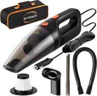 🧹 by-power portable high power mini handheld vacuum cleaner for wet and dry cleaning - 12v dc, 16 ft cord with bag, auto accessories kit with 2 filters - ideal for car interior, home, office logo