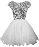 stylish sarahbridal juniors homecoming dresses: perfect cocktail attire for women's clothing - dresses logo