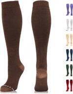 newzill compression dress socks 15-20mmhg: cotton rich comfort for men & women - best stockings for running! logo