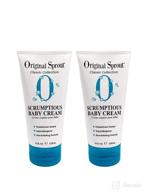 original sprout 4 oz scrumptious baby cream (2 👶 pack): nourish and pamper your baby's skin with this delightful duo logo