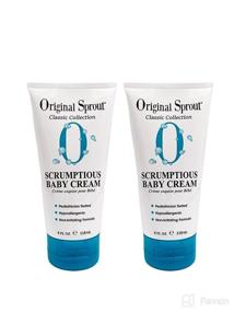 img 1 attached to Original Sprout 4 oz Scrumptious Baby Cream (2 👶 pack): Nourish and Pamper Your Baby's Skin with this Delightful Duo