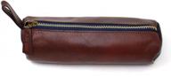 artway indigo doodle soft leather pencil case logo
