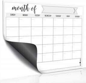 img 4 attached to Stay Organized With PlanOvation'S Magnetic Dry Erase Refrigerator Calendar – Monthly Planner Whiteboard