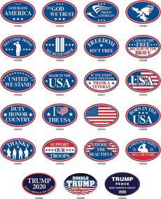 img 3 attached to Prismatix Patriotic Magnet - American Flag - Vibrant Colors - Durable Car Magnets - Versatile Refrigerator & Car Decals - Premium Magnetic Fridge Decal - Made in USA (Born in The USA)