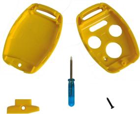 img 3 attached to Key Fob Shell Cover Fit For Honda Accord Civic EX Pilot Keyless Entry Remote Shell Case With Screwdriver