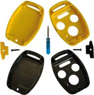 key fob shell cover fit for honda accord civic ex pilot keyless entry remote shell case with screwdriver logo