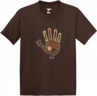 🦃 thanksgiving hand turkey drawing - infant/toddler cotton jersey t-shirt for better seo логотип