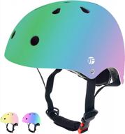 jeefree gradient adjustable helmet: cpsc certified safety for toddlers & youth for multi-sport activities logo