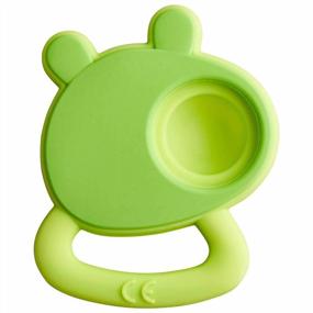 img 3 attached to HABA Popping Frog Fidget & Teething Toy - Silicone Baby Sensory Play!