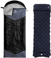 кемпинговый спальный мешок oaskys и комплект ковриков для сна логотип