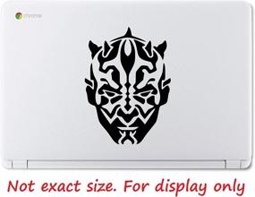 img 1 attached to UR Impressions MBlk Darth Maul Decal: Stylish Vinyl Sticker for Cars, Trucks, Vans, Walls, and Windows