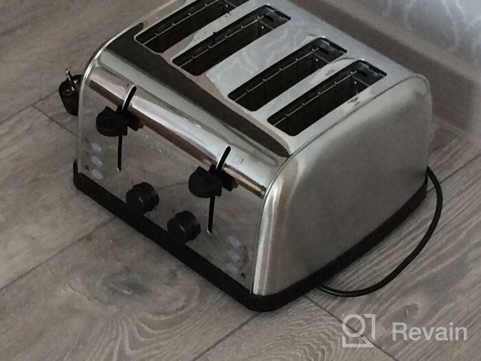 img 1 attached to Kitfort toaster KT-2016, silver review by Anastazja Zawada ᠌