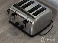 img 1 attached to Kitfort toaster KT-2016, silver review by Anastazja Zawada ᠌