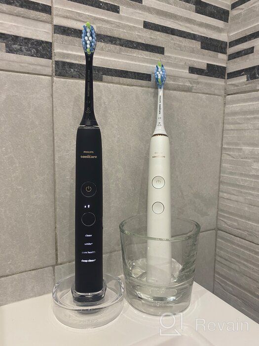 img 1 attached to Audio toothbrush Philips Sonicare DiamondClean 9000 HX9914/57, black/white review by Boguslawa Kusztal ᠌