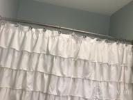 img 1 attached to Upgrade Your Shower Setup With Cyrra Stainless Steel Double Hooks - Rust Resistant, Glide Smoothly, And Ideal For Shower Curtain And Liner - 12 Pack With Starfish And Shell Design! review by Nick Morales