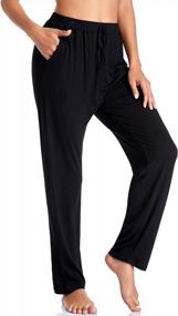 img 3 attached to Get Comfy And Stylish With Envlons Women'S Yoga Pants With Pockets