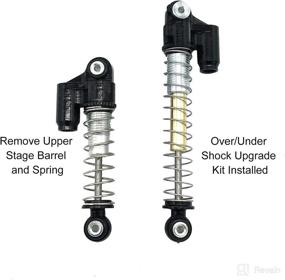 img 2 attached to 🔧 Enhanced Performance with TIKSCIENCE Over/Under Shock Upgrade Kit for HR SXTF326R01 – Includes Light Pressure Spring