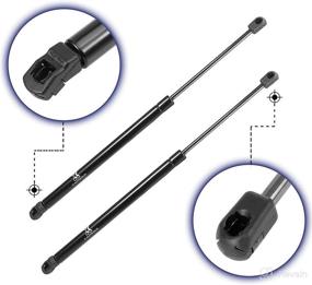 img 1 attached to 🚗 High-Quality Front Hood Lift Supports for Kia Sorento 2011-2014 - X AUTOHAUX 2pcs Gas Spring