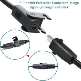 img 1 attached to Efficient Power Cable For Electric Recliners: Ttmagic 78.7 Inches Y Splitter Lead Cable For 2 Motors To 1 Power Supply