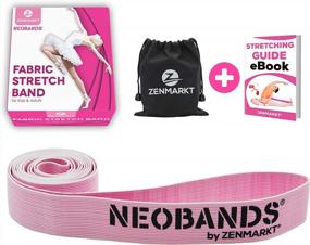 img 4 attached to Revitalize Your Dance Routine With Zenmarkt'S NEOBANDS Fabric Stretch Bands For Ballet And Flexibility Training