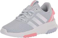 👟 adidas racer unisex little girls' athletic running shoes logo