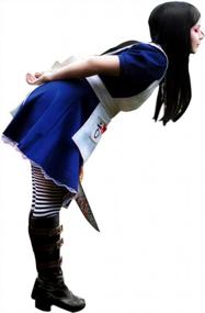 img 3 attached to Alice Madness Returns And Anime Maid Dress Cosplay Classic Lolita Fancy Apron Costume(Alice L)