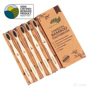 img 2 attached to 🌱 ECOFWORLD Eco-Friendly Natural Toothbrush - Certified for Sustainable Dental Care