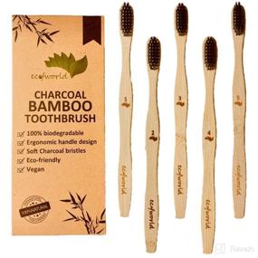 img 4 attached to 🌱 ECOFWORLD Eco-Friendly Natural Toothbrush - Certified for Sustainable Dental Care