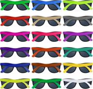 солнцезащитные очки miahart в стиле 80-х для детской вечеринки, оптовые поставки солнцезащитных очков для улицы, пляжа, свадьбы, вечеринки, детского дня рождения логотип