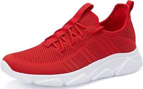 img 3 attached to SCICNCN Lightweight Breathable Athletic Sneakers Women's Shoes : Athletic