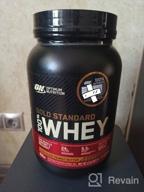 img 1 attached to Optimum Nutrition's Vanilla Ice Cream Gold Standard Whey Protein Powder, 2lb - May Vary in Packaging review by Anastazja Skorek ᠌
