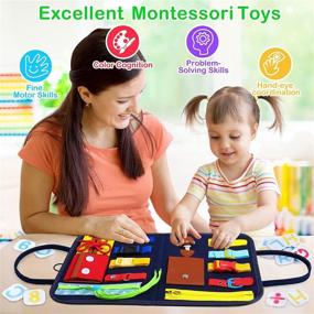 img 3 attached to Palmatte Toddlers Montessori Activities Educational