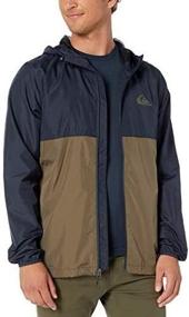img 1 attached to Quiksilver Everyday Track Jacket Black Men's Clothing
