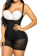 get a sleek and toned look with yianna colombian shapewear - tummy control, high compression and zipper crotch logo