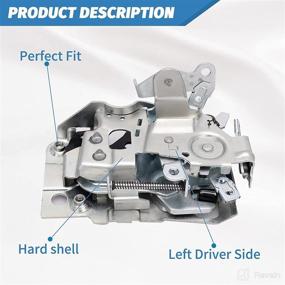 img 3 attached to 🔒 High-Quality Front Driver Left Door Lock Latch Assembly: Compatible with GMC Chevy Escalade Oldsmobile Truck - C1500 C2500 C3500 K2500 K3500 Yukon Blazer Astro Bravada - Replaces 940-102, 16631627, 940102