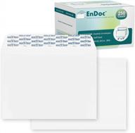 endoc 6x9 envelopes self seal - 250 pack - designed for photography, oversized, weddings, school & office bulk pack - 28 lb open side booklet white envelope logo