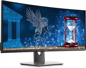 img 3 attached to 💻 Dell UltraSharp Compatible Anti Glare DisplayPort 34" - Curved Screen with Anti Glare Technology