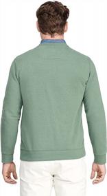 img 3 attached to Stay Comfortable And Stylish With IZOD Men'S Advantage Performance Crewneck Fleece Pullover Sweatshirt