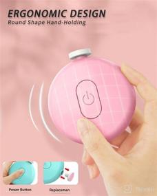 img 1 attached to Electric Replaceable Hand Holding Ergonomic Fingernails