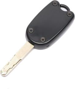 img 1 attached to STAUBER Best Honda Key Shell Replacement for Civic, Odyssey, and Crosstour - No Locksmith Needed - Reuse Your Old Key and Chip! (3 Button, Black)