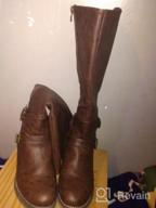 img 1 attached to 👢 Stylish and Durable GLOBALWIN Women's Knee High Riding Boots – Perfect for Fashion-forward Women! review by Maurice Branch