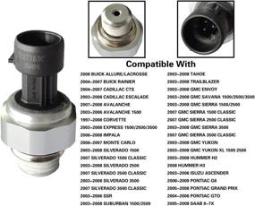 img 3 attached to 🔋 12677836 Датчик давления масла: замена D1846A для Chevrolet, Chevy, Silverado, Cadillac, GMC и еще больше.