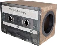 district 70 mix tape cardboard logo